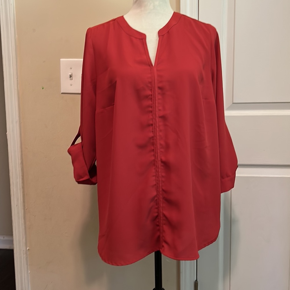 Women’s burnt orange tunic